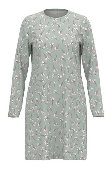 MEY Nachthemd Serie Blooming Buds Silver Sage