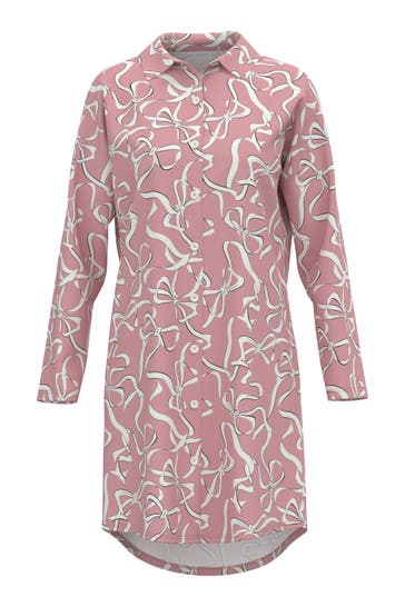 MEY Nachthemd Serie Pretty Bows Bridal Rose