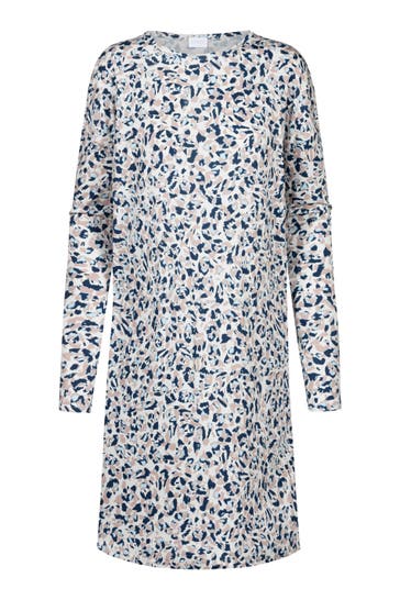 MEY Nachthemd Serie Soft Leo Deep Marine