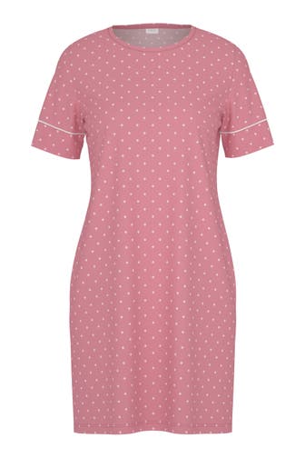 MEY Nachthemd Serie Crochet Dots Soft Rosewood