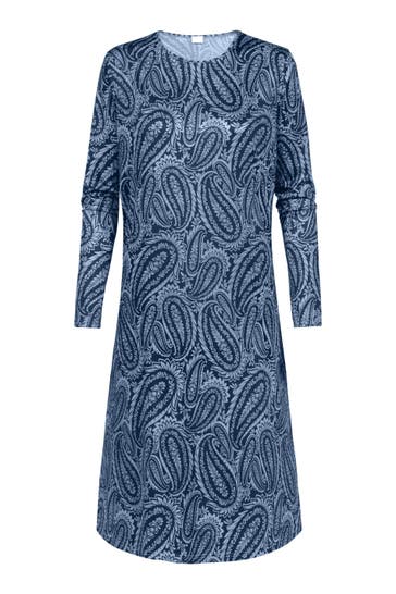 MEY Nachthemd Serie Floral Paisley Polar Wind
