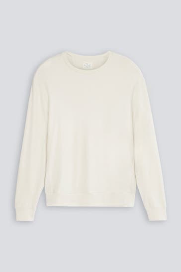 MEY Sweatshirt Serie La Struttura Whisper White