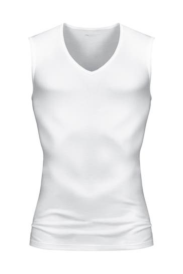 MEY Tank Top Serie Casual Cotton Weiss