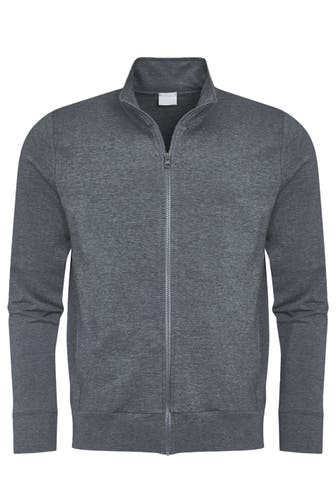 MEY Sweatjacke Serie Enjoy Quartz Melange