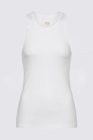 MEY - Top Serie Ribbed Weiss