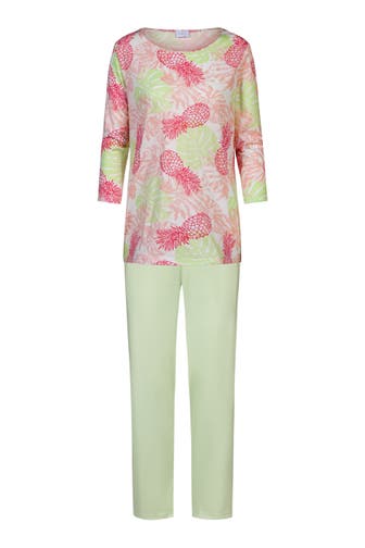 MEY Pyjama Serie Pink Pineapple Raspberry Pink