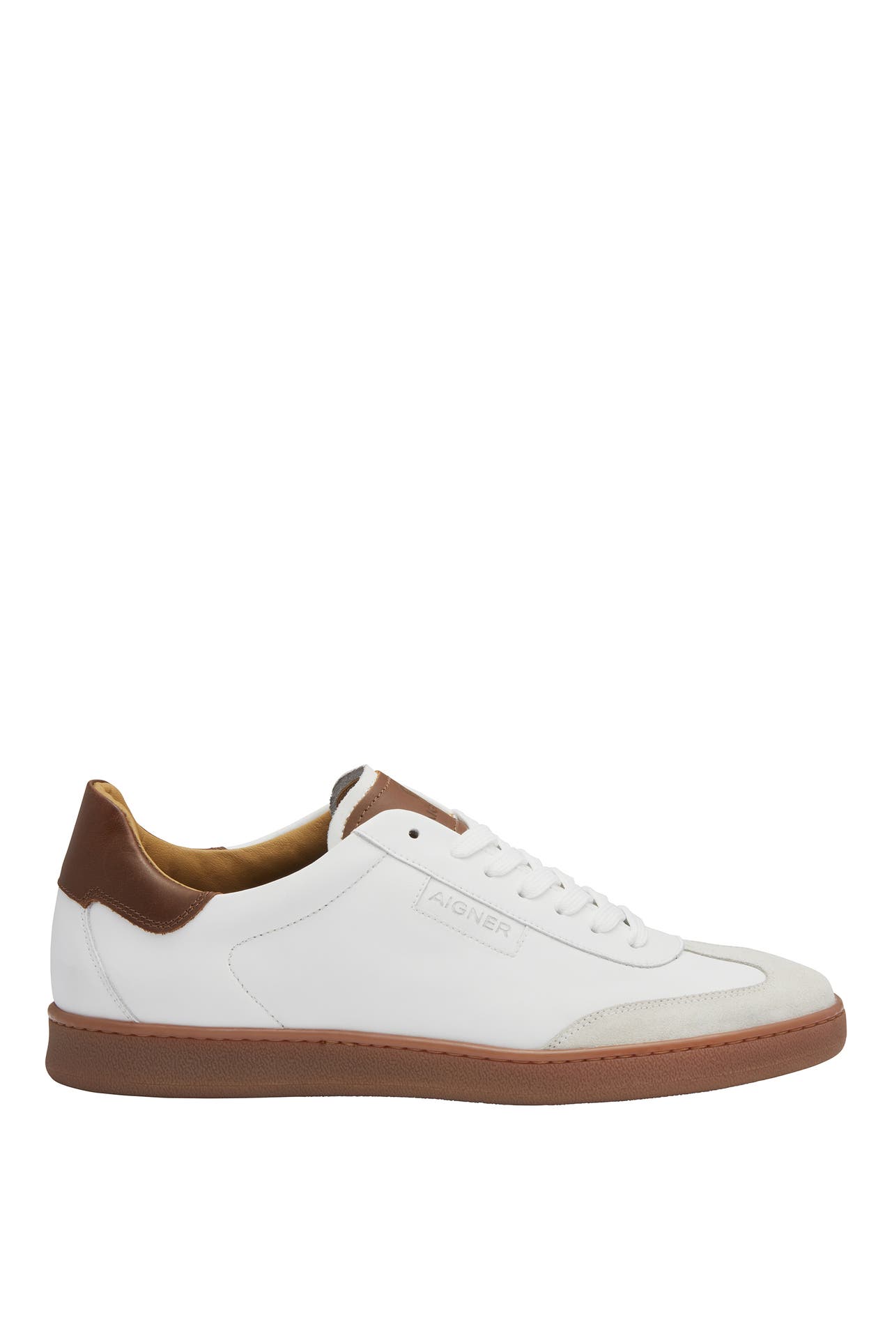 AIGNER Sneaker MARIO 5 vintage white/cognac, Bild 1