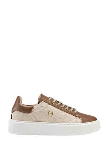 AIGNER Sneaker SALLY 23E beige / cognac