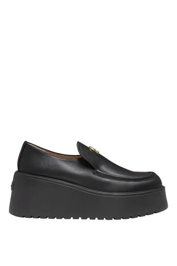 AIGNER Slipper Plateau Loafer 12B black