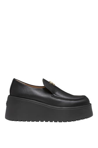 AIGNER Slipper Plateau Loafer 12B black