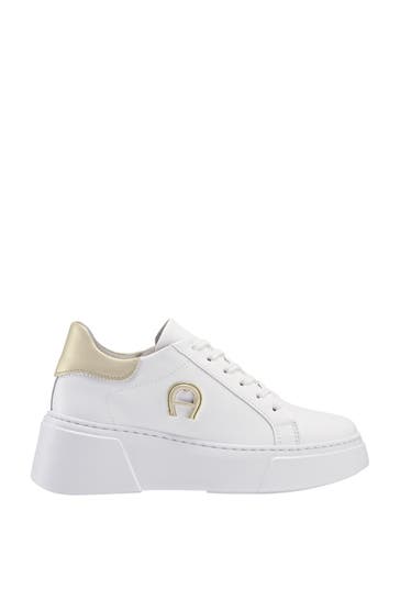 AIGNER Sneaker ELAINE 11C white/macadamia