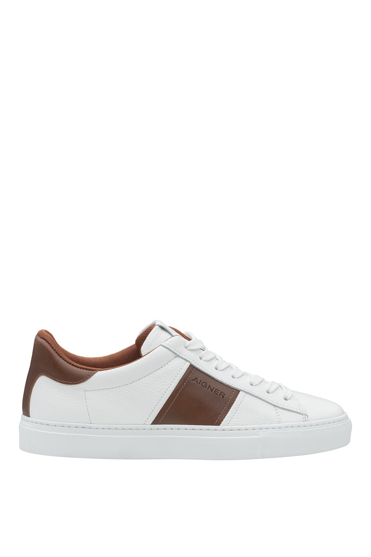 AIGNER Sneaker DAVID 67B white/cognac, Bild 1