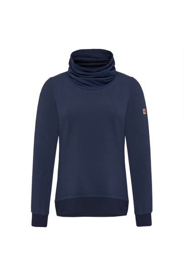 TAO Hoodie COOLIA dunkelblau meliert