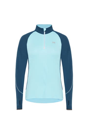 TAO Warmes Damen Laufshirt mit Zip | Nachhaltig & fair AMALIA