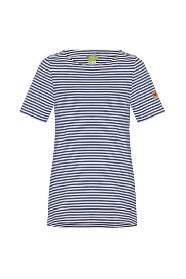 TAO T-Shirt FINCHEN navy striped