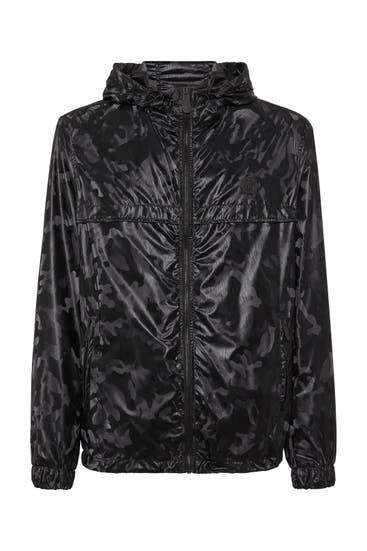 PHILIPP PLEIN - Regenjacke CAMOUFLAGE 0202 | black/black
