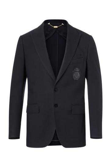 BILLIONAIRE Business-Sakko 02 | black Slim Fit