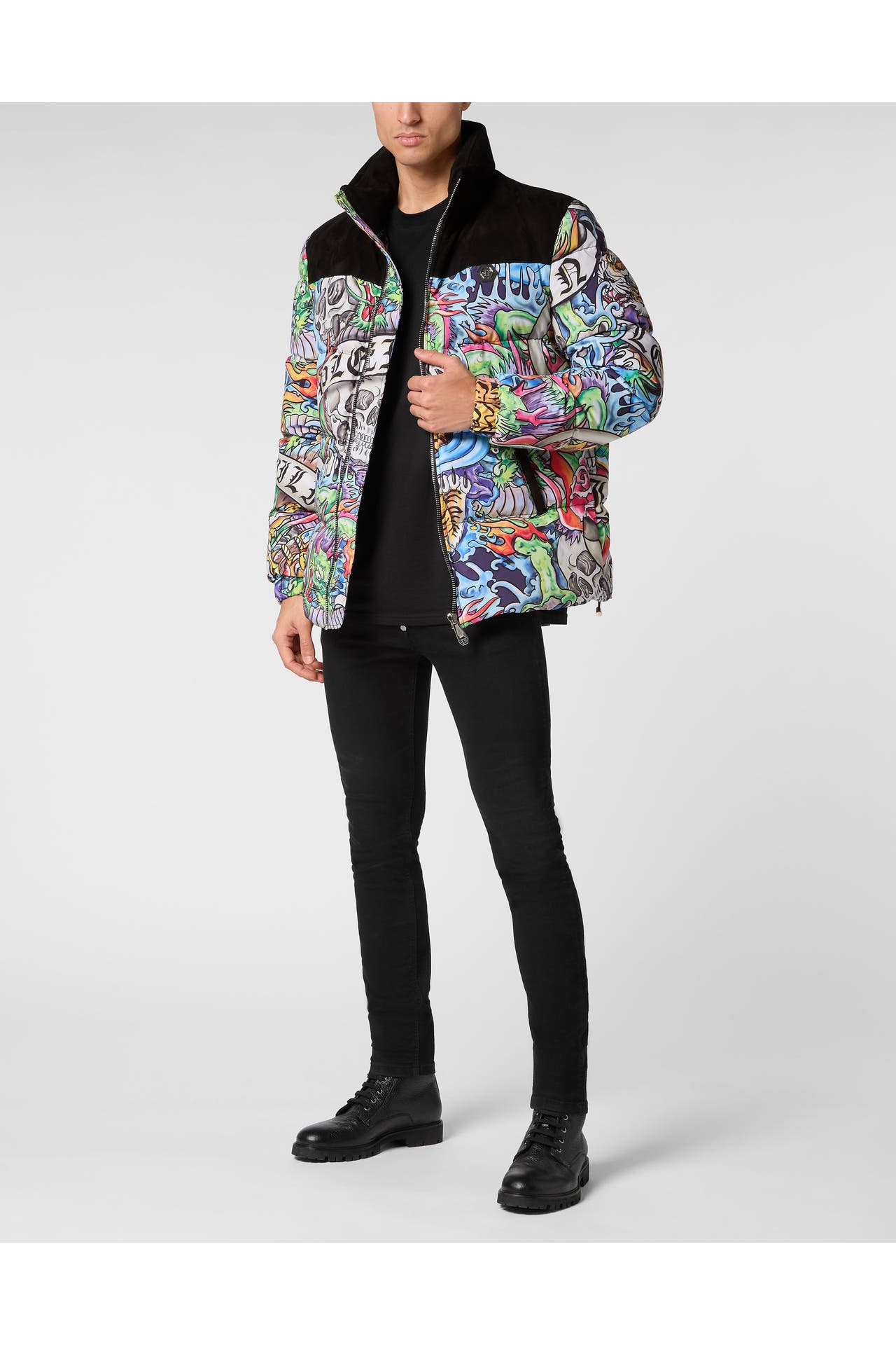 PHILIPP PLEIN Jacke TATTOO 2101 | Multicolor+white, Bild 1