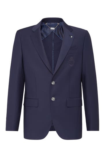 BILLIONAIRE Business-Sakko 14 | dark blue Slim Fit