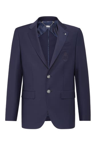 BILLIONAIRE Business-Sakko 14 | dark blue Slim Fit