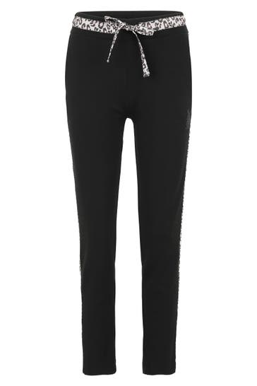 FROGBOX Joggpant im Jogging-Stil schwarz Straight