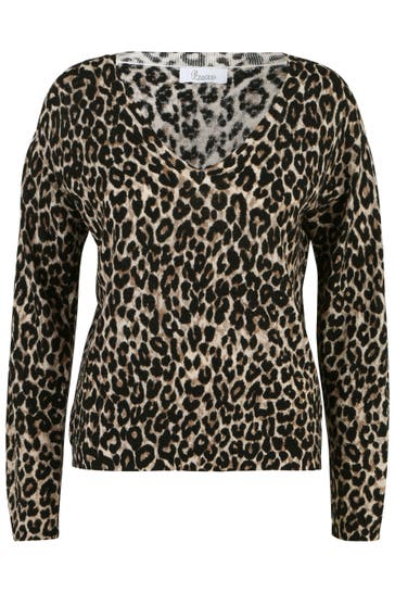 PRINCESS GOES HOLLYWOOD Pullover Structure Pullover With Print MISCHFARBEN
