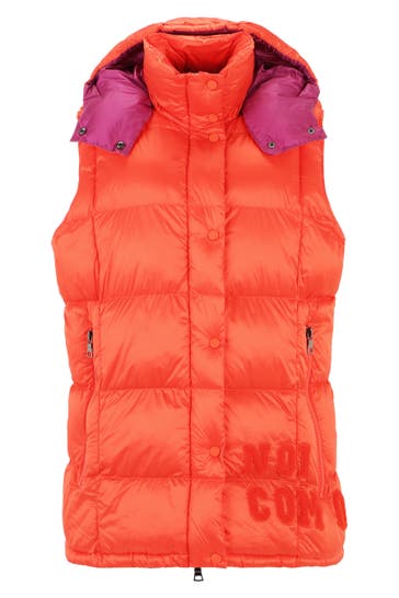 NO. 1 COMO Weste MILLE Flash Orange Berry