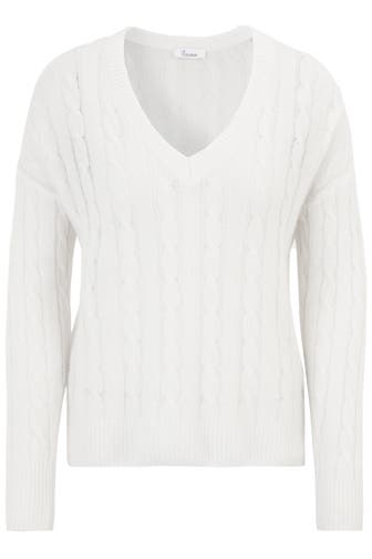 PRINCESS GOES HOLLYWOOD Pullover mit Kaschmir offwhite