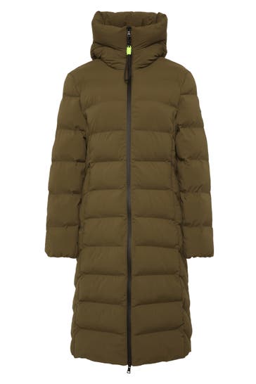NO. 1 COMO Mantel SUSE DARK KHAKI