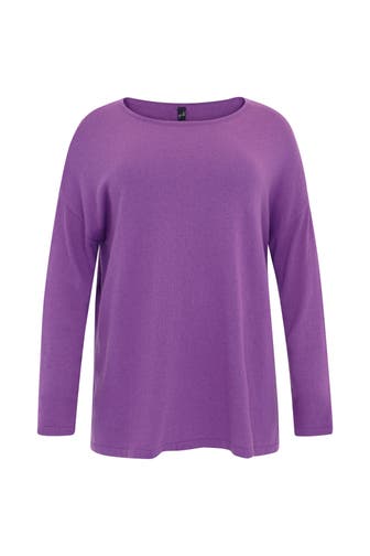 YOEK Pullover mit Langarm lila