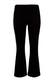 Stoffhose Bootcut schwarz Straight