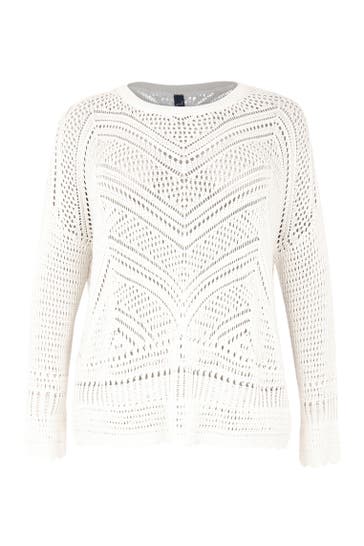 YOEK Pullover mit Langarm ekrü