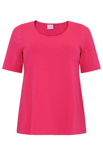 YOEK T-Shirt Kurzarm rosa