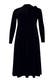 Midikleid Lockere Passform schwarz