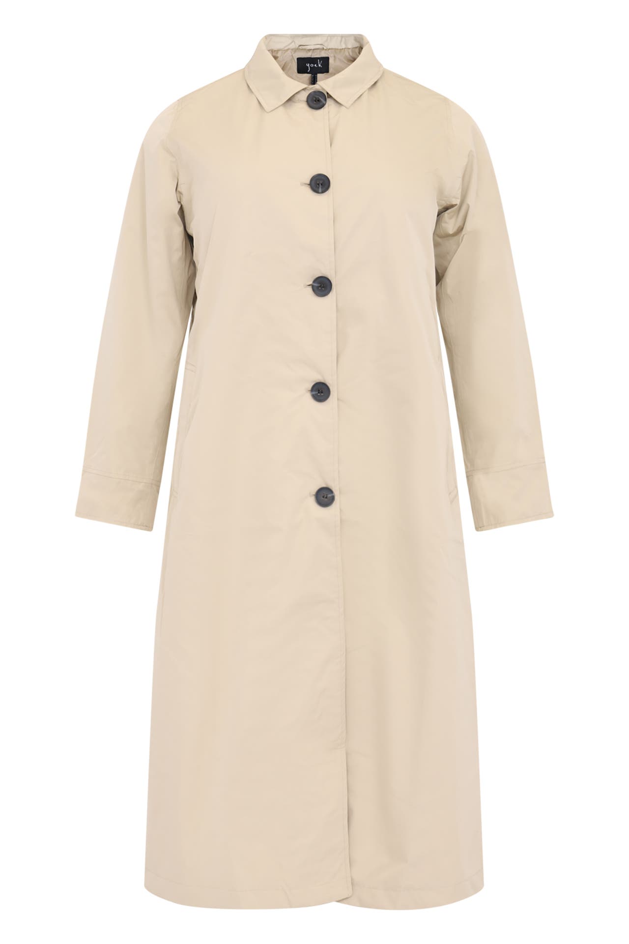 YOEK Mantel Mit Knöpfen braun, Bild 1