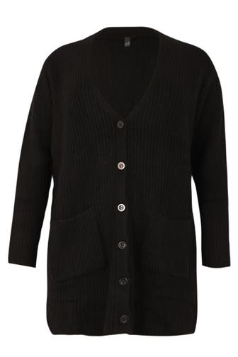 YOEK Strickjacke mit Langarm schwarz