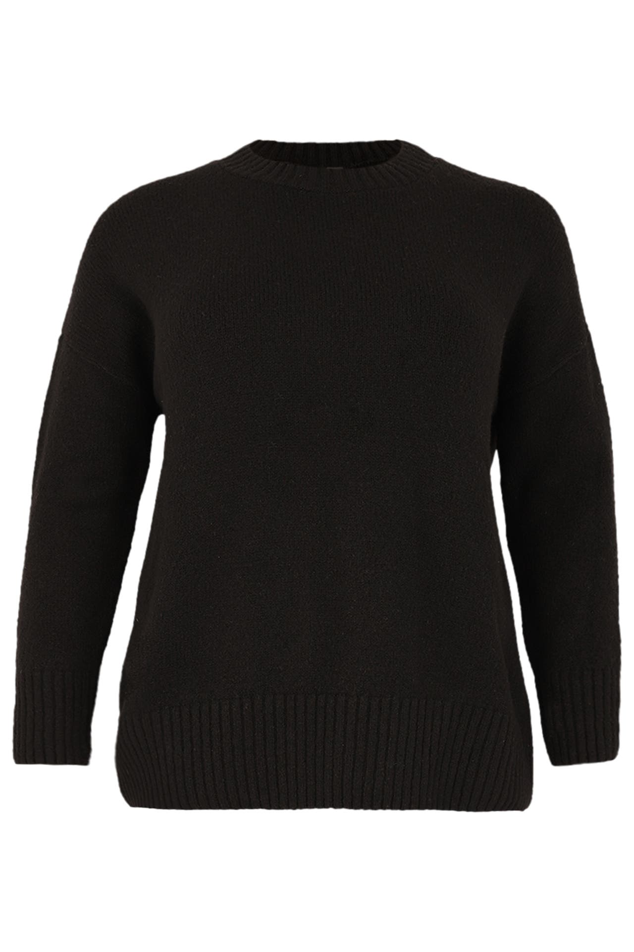 YOEK Pullover mit Langarm schwarz, Bild 1