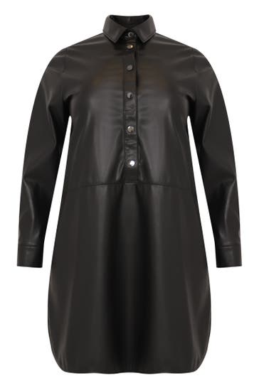 YOEK Casual-Kleid mit Langarm schwarz