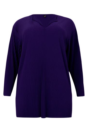 YOEK Tunika mit Langarm lila
