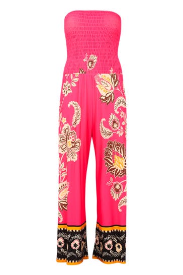 YOEK Jumpsuit ärmellos pink