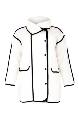 YOEK Mantel mit Langarm ekrü