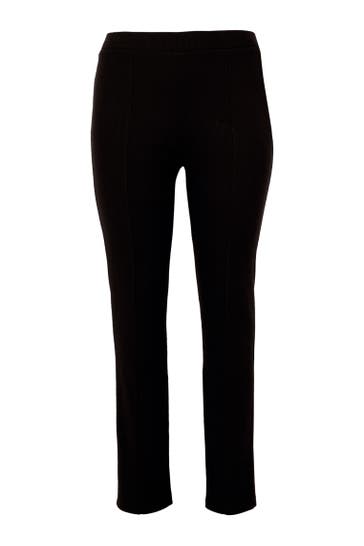 YOEK Stoffhose Straight Fit schwarz Straight