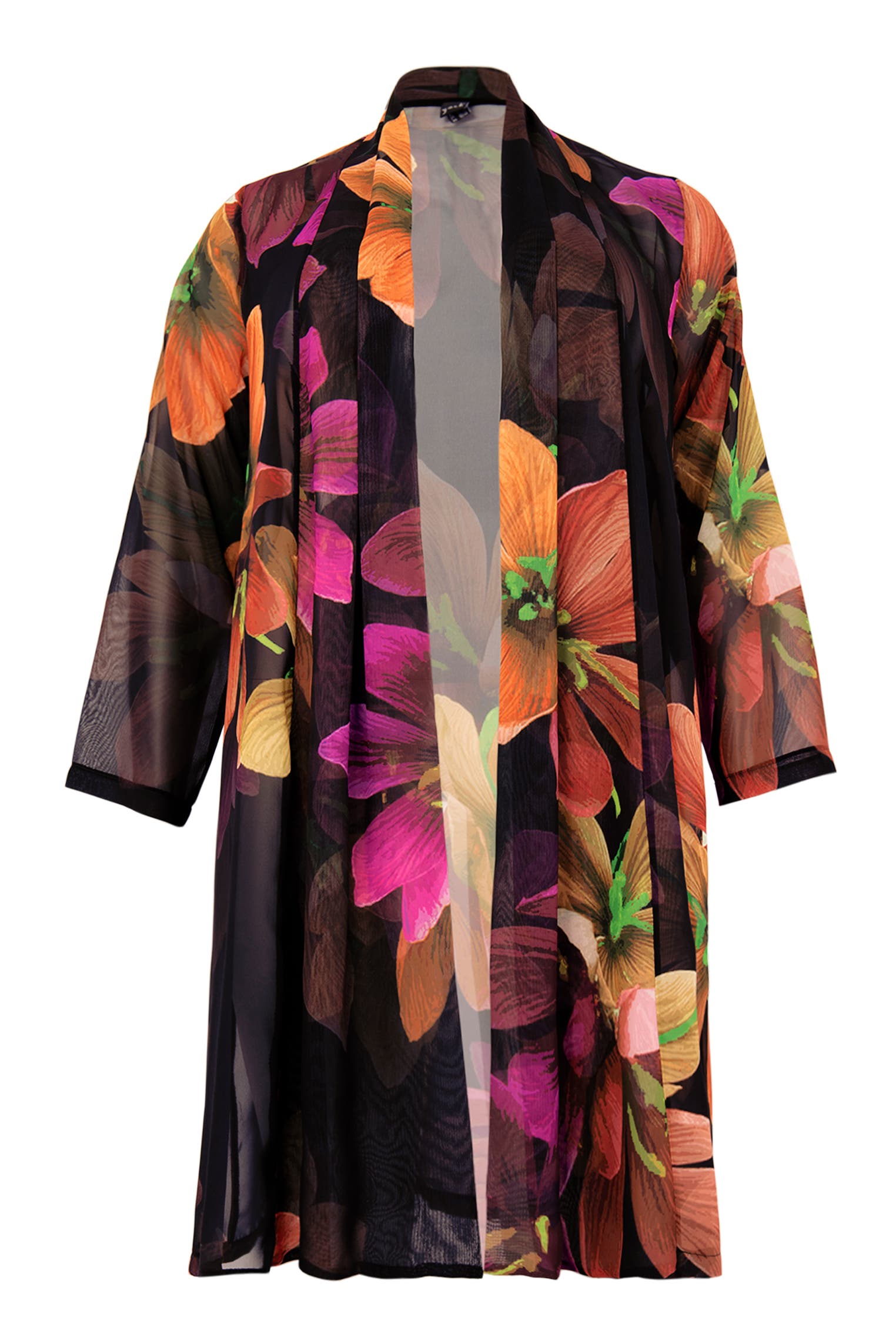 YAYA B.V / Damen-Strick / Strickjacke mit Muster main image 0