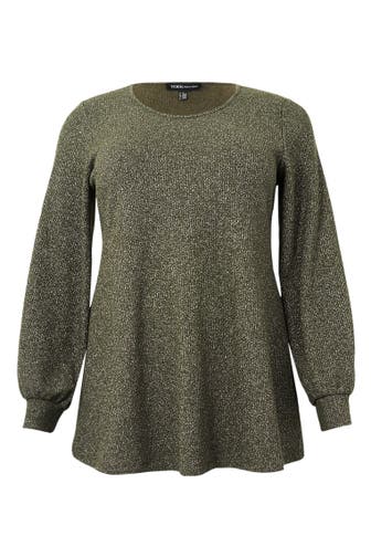 YOEK Tunika Lockere Passform hellgrün