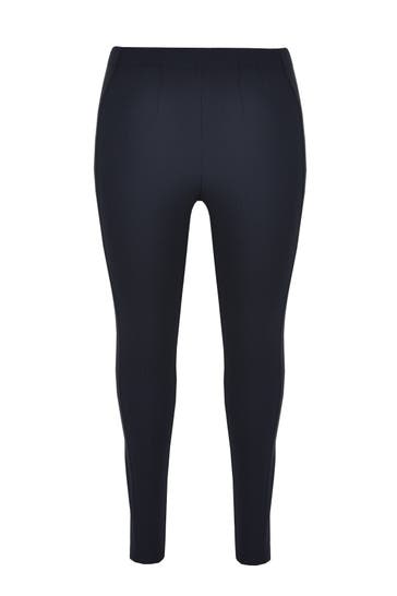 YOEK Stoffhose Skinny Fit navy Straight