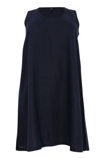 YOEK Casual-Kleid ärmellos blau