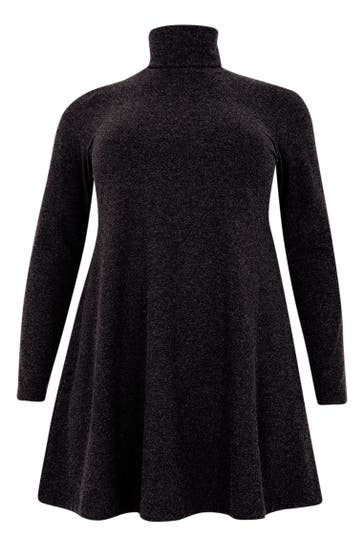 YOEK Tunika Lockere Passform grau