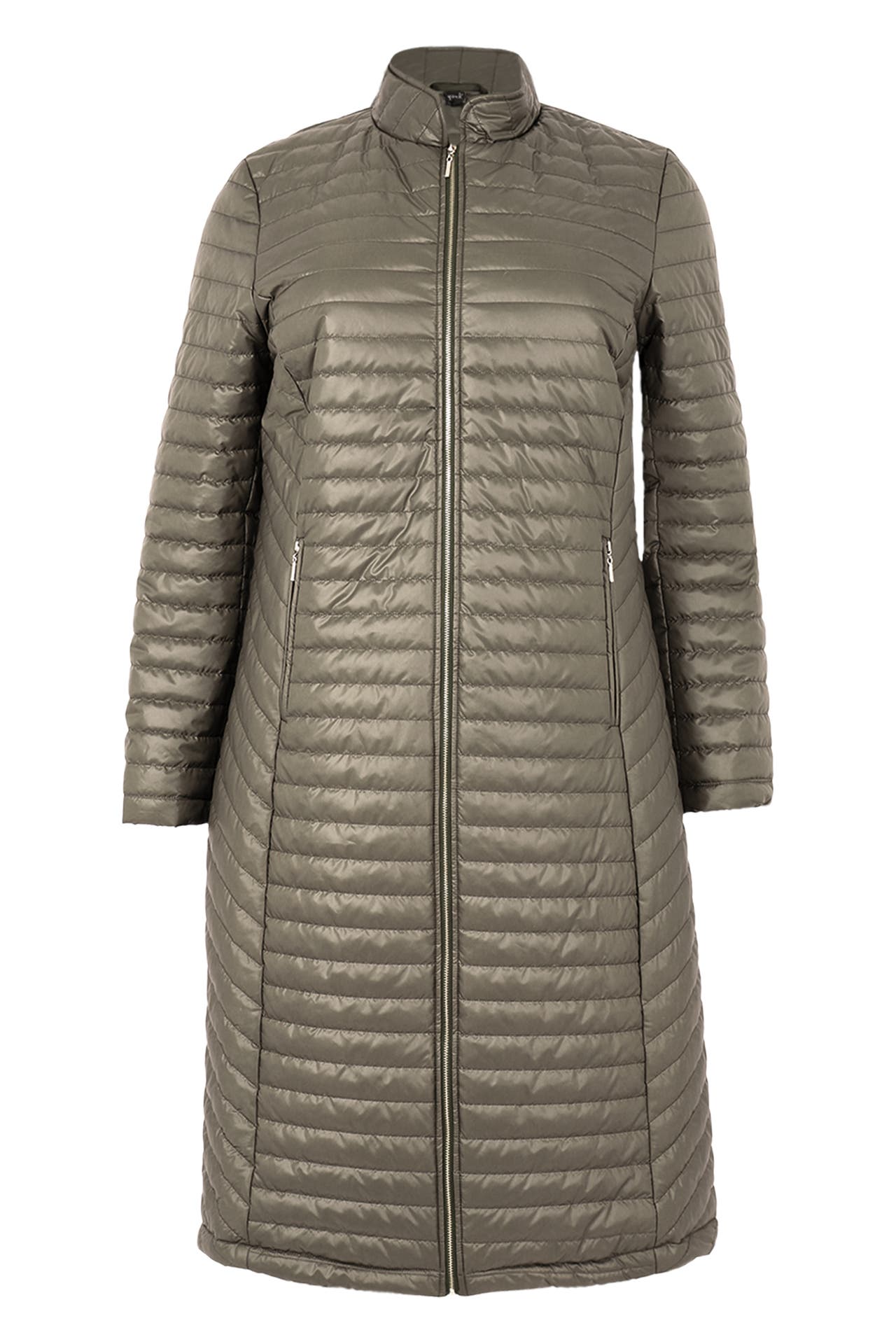 YOEK Mantel mit Reißverschluss green, Bild 1