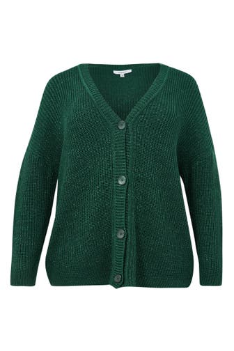 YOEK Strickjacke mit Langarm grün