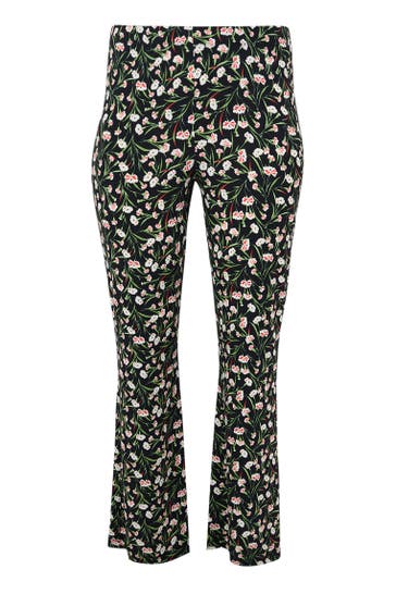 YOEK Jeans mit Druck schwarz Straight